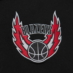 Portland Trail Blazers Team OG 2.0 Vintage Logo Fleece Pullover Hoodie On Sale