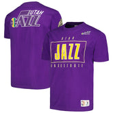 Utah Jazz Hardwood Classics Team OG 2.0 Premium Vintage Logo T-Shirt On Sale