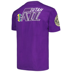 Utah Jazz Hardwood Classics Team OG 2.0 Premium Vintage Logo T-Shirt On Sale