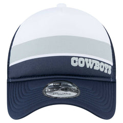 Dallas Cowboys New Era Preschool Sport Night Color Block 9FORTY A-Frame Trucker Adjustable Hat