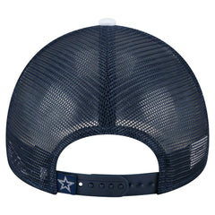 Dallas Cowboys New Era Preschool Sport Night Color Block 9FORTY A-Frame Trucker Adjustable Hat