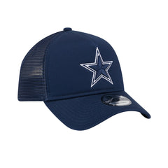 Dallas Cowboys New Era Main A-Frame Trucker 9FORTY Adjustable Hat