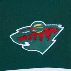 Minnesota Wild Mitchell & Ness Head Coach Pullover Hoodie Discount