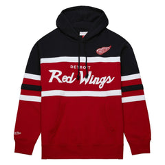 Detroit Red Wings Mitchell & Ness Head Coach Pullover Hoodie Discount