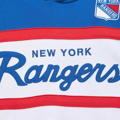 New York Rangers Mitchell & Ness Head Coach Pullover Hoodie For Sale