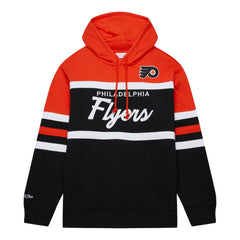 Philadelphia Flyers Mitchell & Ness Head Coach Pullover Hoodie Outlet