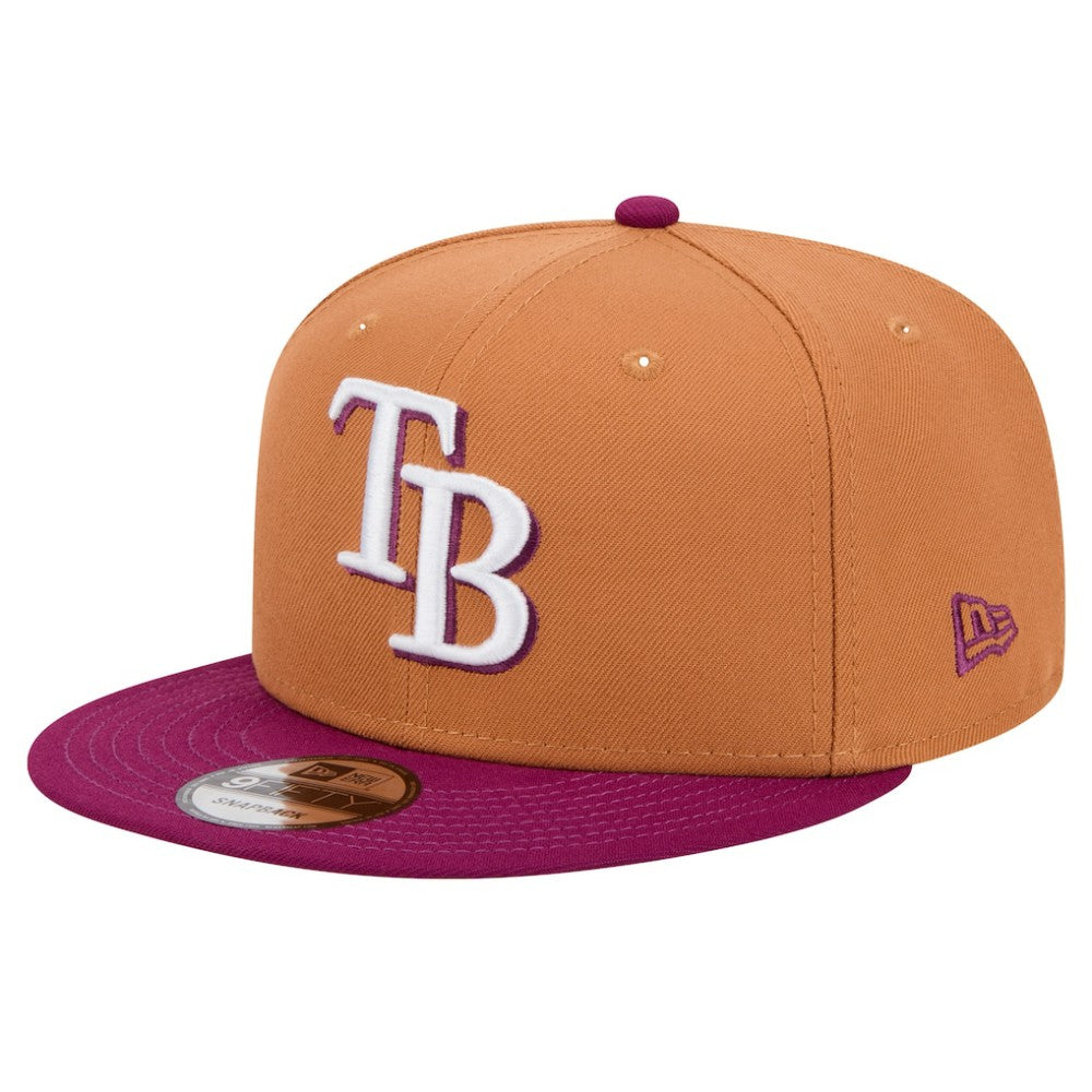 Tampa Bay Rays New Era Color Pack Two-Tone 9FIFTY Snapback Hat | MLB New