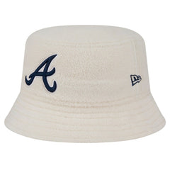 Atlanta Braves New Era Women's Chrome Cozy Bucket Hat | MLB For sale