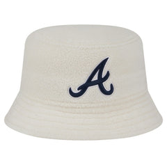 Atlanta Braves New Era Women's Chrome Cozy Bucket Hat | MLB For sale