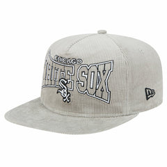 New Era Chicago White Sox Gray Corduroy Golfer Snapback Hat | MLB Discount