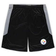 Pittsburgh Steelers Fanatics Big & Tall Team Logo Shorts