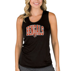 Cincinnati Bengals Concepts Sport Women's Marathon Racer Back Tank Top
