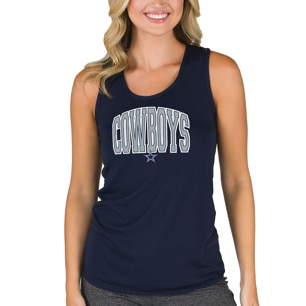 Dallas Cowboys Concepts Sport Women's Marathon Racer Back Tank Top