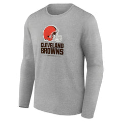 Cleveland Browns Team Lockup Long Sleeve T-Shirt