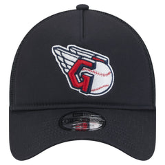 Cleveland Guardians New Era 9FORTY A-Frame Trucker Adjustable Hat | MLB New