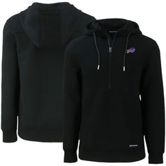 Buffalo Bills Cutter & Buck Primary Mark Roam Eco Recycled Half-Zip Pullover Hoodie