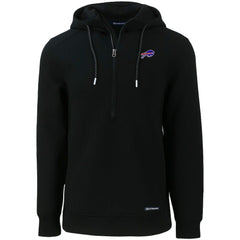 Buffalo Bills Cutter & Buck Primary Mark Roam Eco Recycled Half-Zip Pullover Hoodie