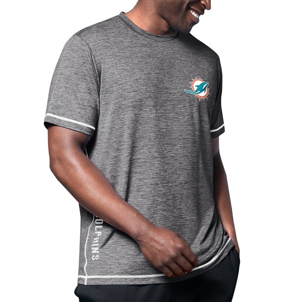 Miami Dolphins MSX by Michael Strahan Motion Space-Dye T-Shirt