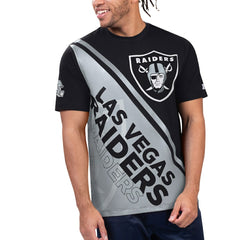 Las Vegas Raiders Starter Finish Line Extreme Graphic T-Shirt