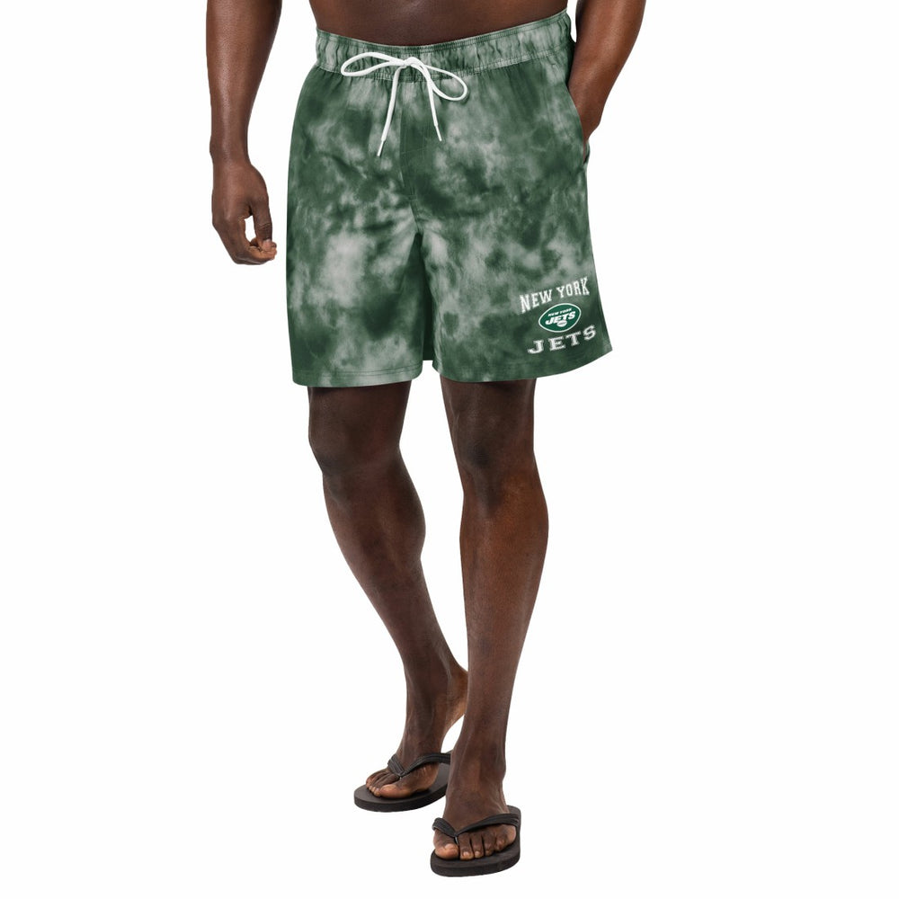 New York Jets G-III Sports by Carl Banks Change Up Volley Swim Trunks