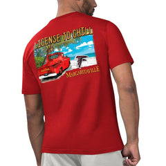 Atlanta Falcons Margaritaville Licensed to Chill T-Shirt