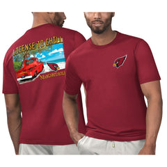 Arizona Cardinals Margaritaville Licensed to Chill T-Shirt