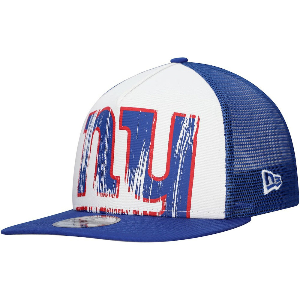 New York Giants New Era Distressed 9FIFTY A-Frame Snapback Hat