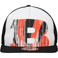 Cincinnati Bengals New Era Distressed 9FIFTY A-Frame Snapback Hat