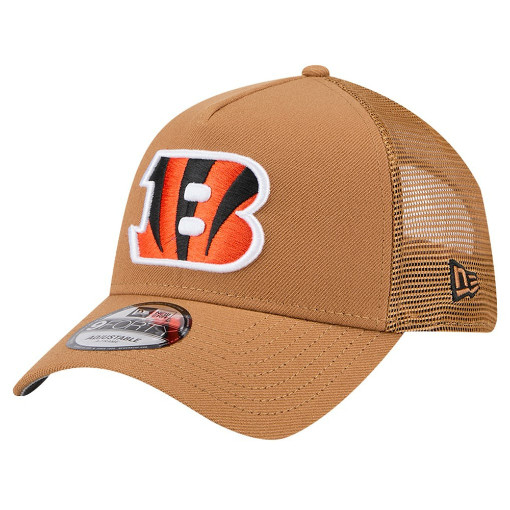 Cincinnati Bengals New Era Color Pack A-Frame Trucker 9FORTY Adjustable Hat