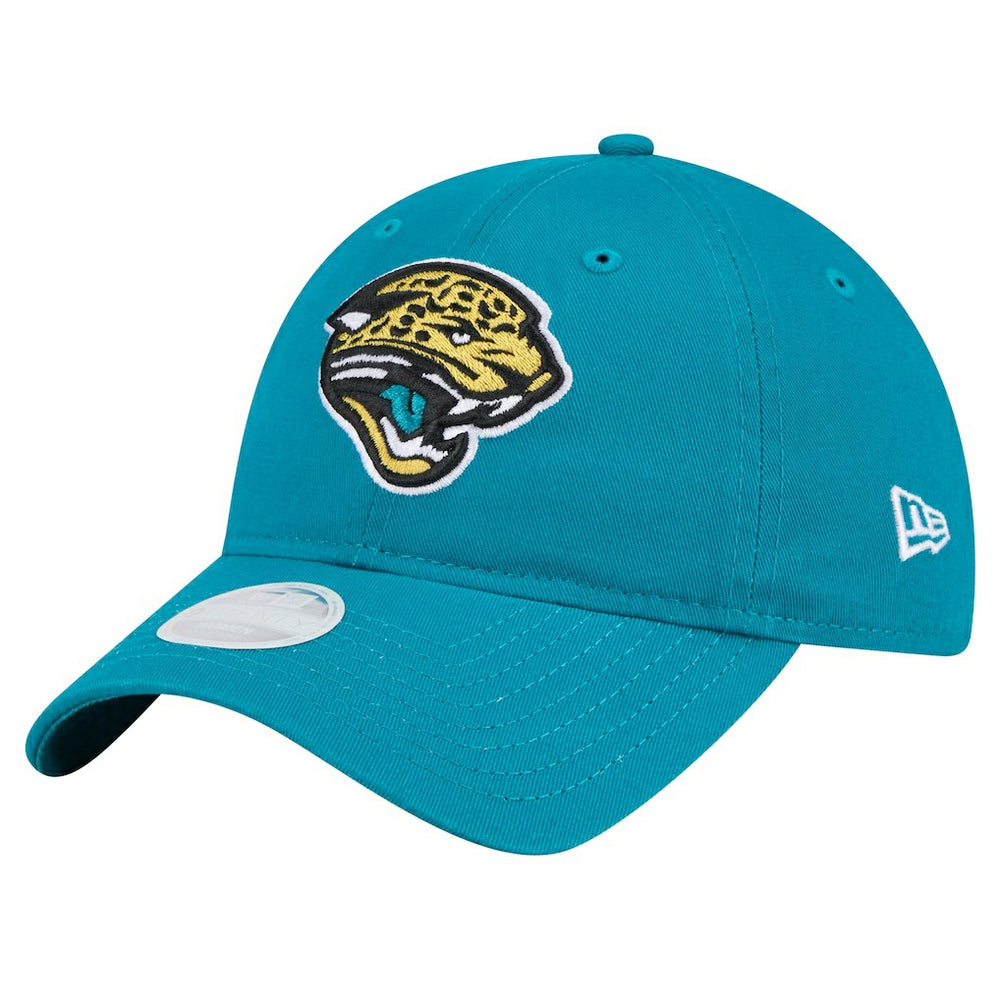 Jacksonville Jaguars New Era Women's Throwback Main Core Classic 2.0 9TWENTY Adjustable Hat