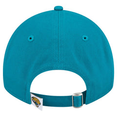 Jacksonville Jaguars New Era Women's Throwback Main Core Classic 2.0 9TWENTY Adjustable Hat