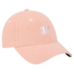 Cincinnati Bengals New Era Women's Cozy Sherpa 9FORTY Adjustable Hat