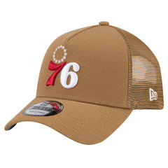 Philadelphia 76ers 9FORTY A-Frame Trucker Adjustable Hat Outlet