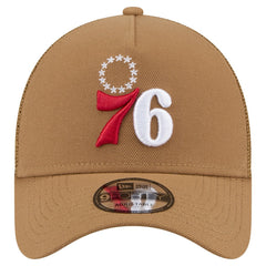 Philadelphia 76ers 9FORTY A-Frame Trucker Adjustable Hat Outlet