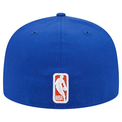 New York Knicks Sport Night Script Sided 59FIFTY Fitted Hat New