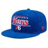 Philadelphia 76ers Throwback Display Corduroy 9FIFTY Snapback Hat Discount