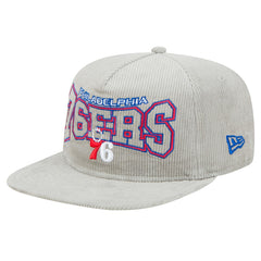 Philadelphia 76ers Throwback Corduroy Golfer Snapback Hat On Sale