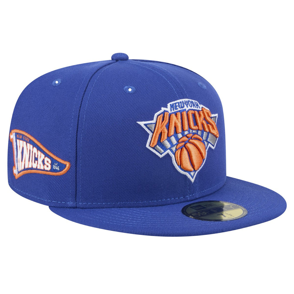 New York Knicks Throwback Pennant 59FIFTY Fitted Hat Discount