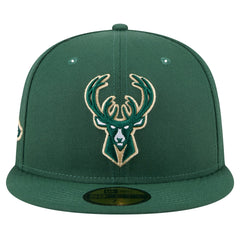 Milwaukee Bucks Throwback Pennant 59FIFTY Fitted Hat For Sale