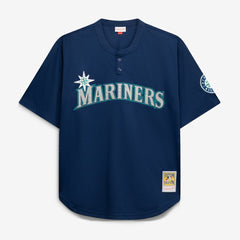 Seattle Mariners Mitchell & Ness Big & Tall Cooperstown Collection Mesh Batting Practice Jersey | MLB New