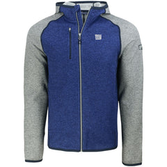 New York Giants Cutter & Buck Mainsail Full-Zip Hooded Jacket