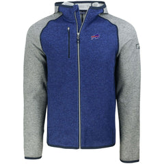 Buffalo Bills Cutter & Buck Mainsail Full-Zip Hooded Jacket