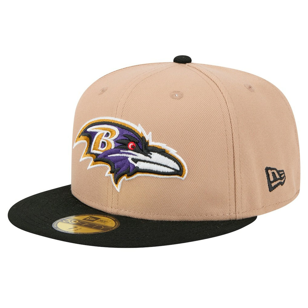 Baltimore Ravens New Era Logo Main 59FIFTY Fitted Hat