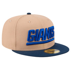 New York Giants New Era Wordmark Logo Main 59FIFTY Fitted Hat