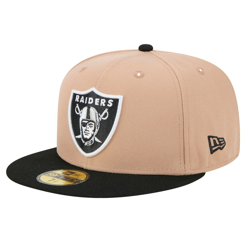 Las Vegas Raiders New Era Logo Main 59FIFTY Fitted Hat