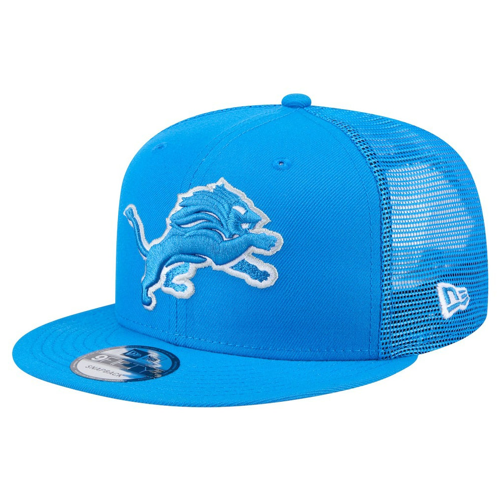 Detroit Lions New Era Main Trucker 9FIFTY Snapback Hat