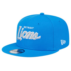 Detroit Lions New Era Main Script 9FIFTY Snapback Hat