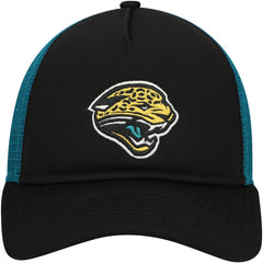 Jacksonville Jaguars New Era Youth A-Frame 9FORTY Trucker Adjustable Hat