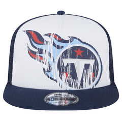 Tennessee Titans New Era Youth Distressed 9FIFTY A-Frame Snapback Hat