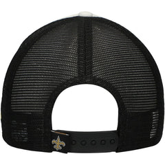 New Orleans Saints New Era Youth Sport Night Color Block 9FORTY A-Frame Trucker Adjustable Hat